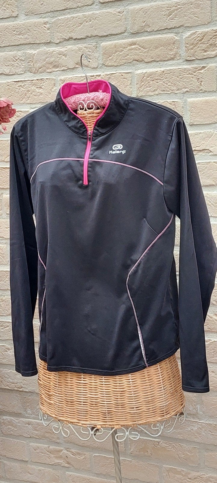 sporttruitje maat 44 kalenji, Zwart, Kalenji, Maat 42/44 (L), Ophalen of Verzenden