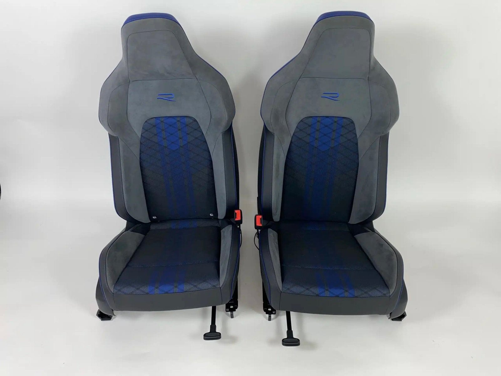 Sièges VW Golf 8 R, tissu, cuir, intérieur gris/bleu, Autos : Pièces & Accessoires, Enlèvement