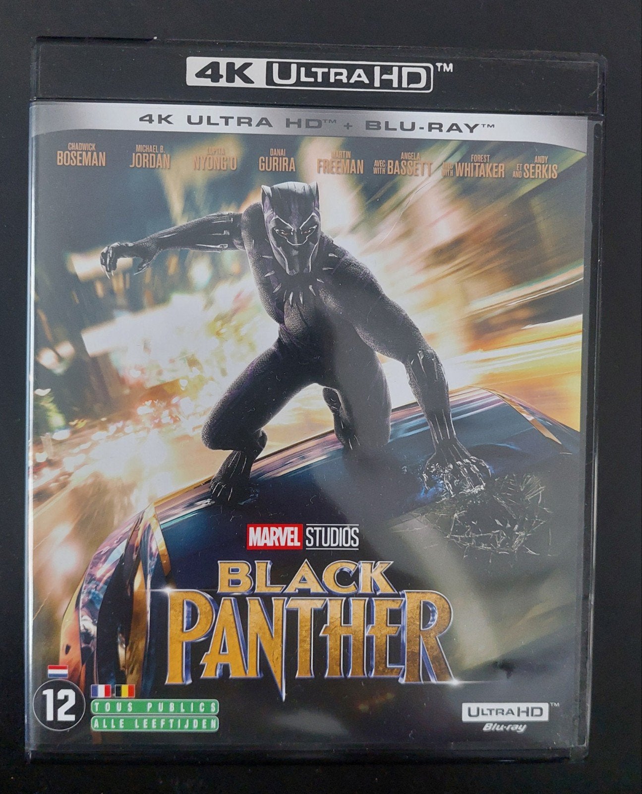 Black Panther Blu-ray+4K, Cd's en Dvd's, Ophalen of Verzenden, Blu-ray