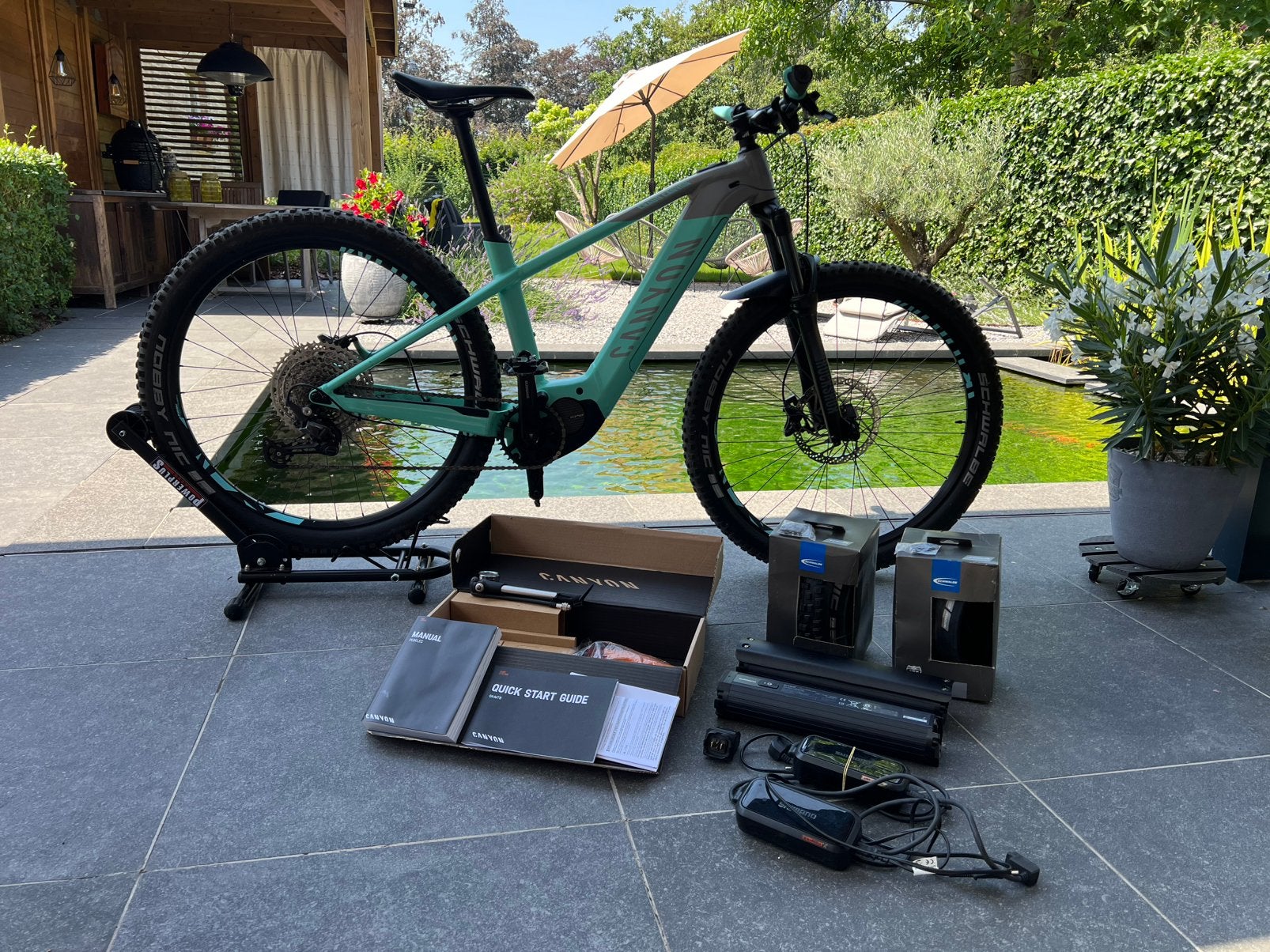 Grand Canyon On8 met extra toebehoen., Fietsen en Brommers, Fietsen | Mountainbikes en ATB, Zo goed als nieuw, Ophalen