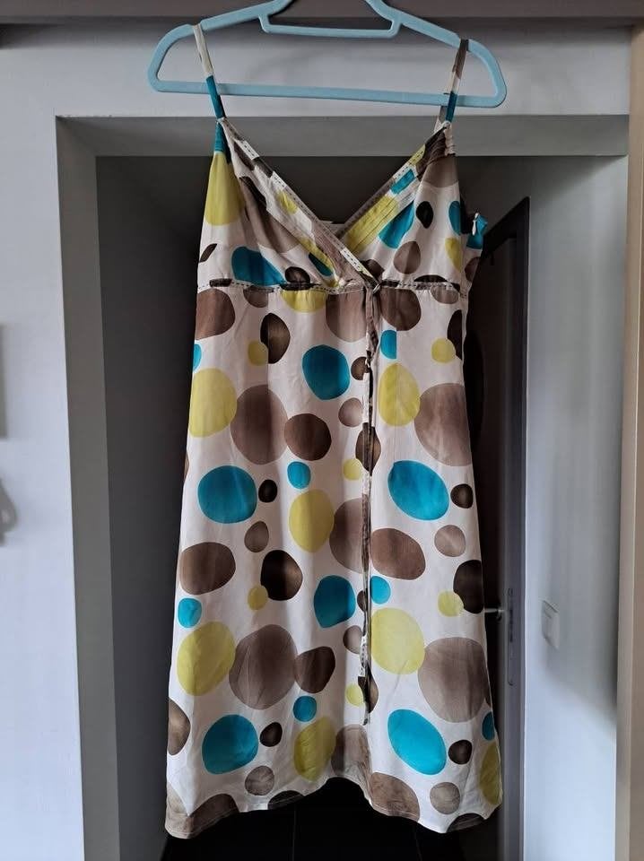 Esprit, zonnejurk, zomerjurk, pure zijde, 40, Kleding | Dames, Jurken, Esprit, Ophalen of Verzenden, Zo goed als nieuw, Maat 38/40 (M)