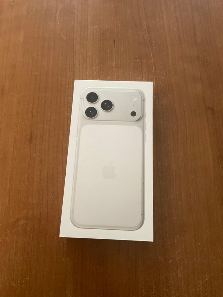 IPHONE 17/256 PRO MAX SILVER NIEUW, Ophalen, Nieuw, Zilver