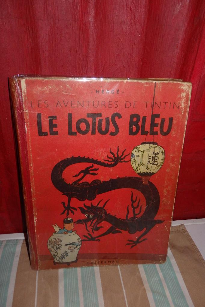 Kuifje, de blauwe lotus, 1946 eo, Boeken, Ophalen
