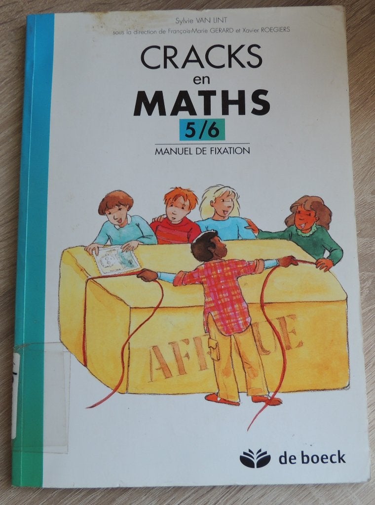 Manuel - Cracks en maths 5-6 - Manuel de fixation, Livres, Enlèvement