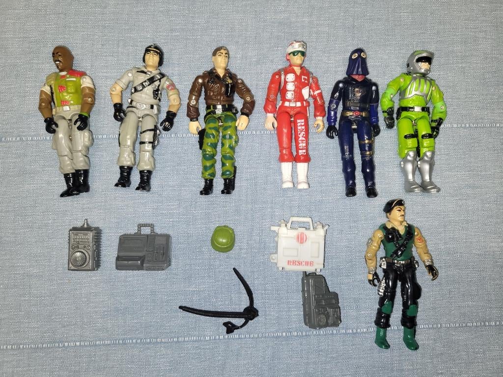 Gi joe lot figuren met accessoires (gijoe), Ophalen of Verzenden