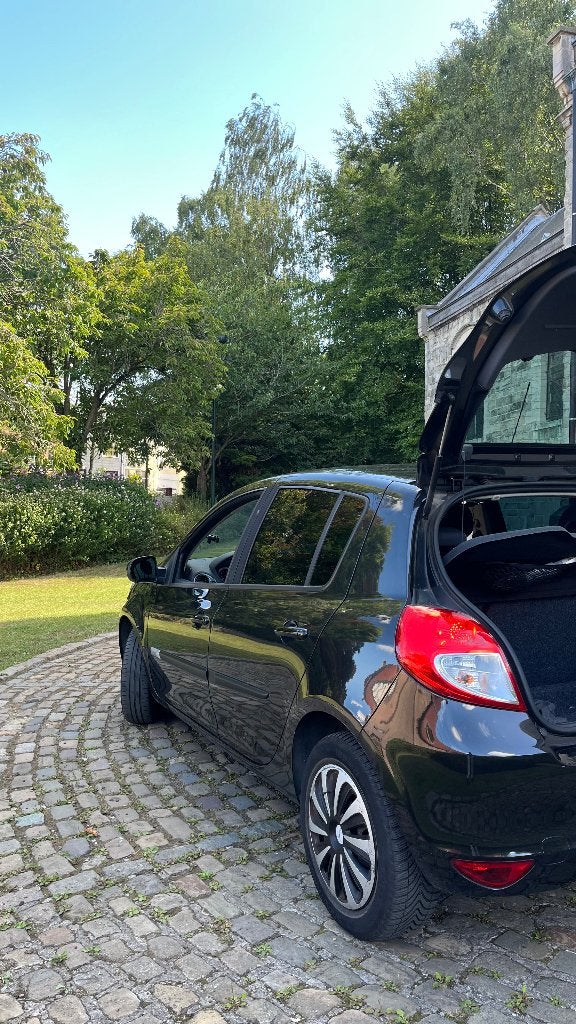 Clio 3 Noir 1.2 2012, Autos, Cuir, Euro 5, Achat, Boîte manuelle