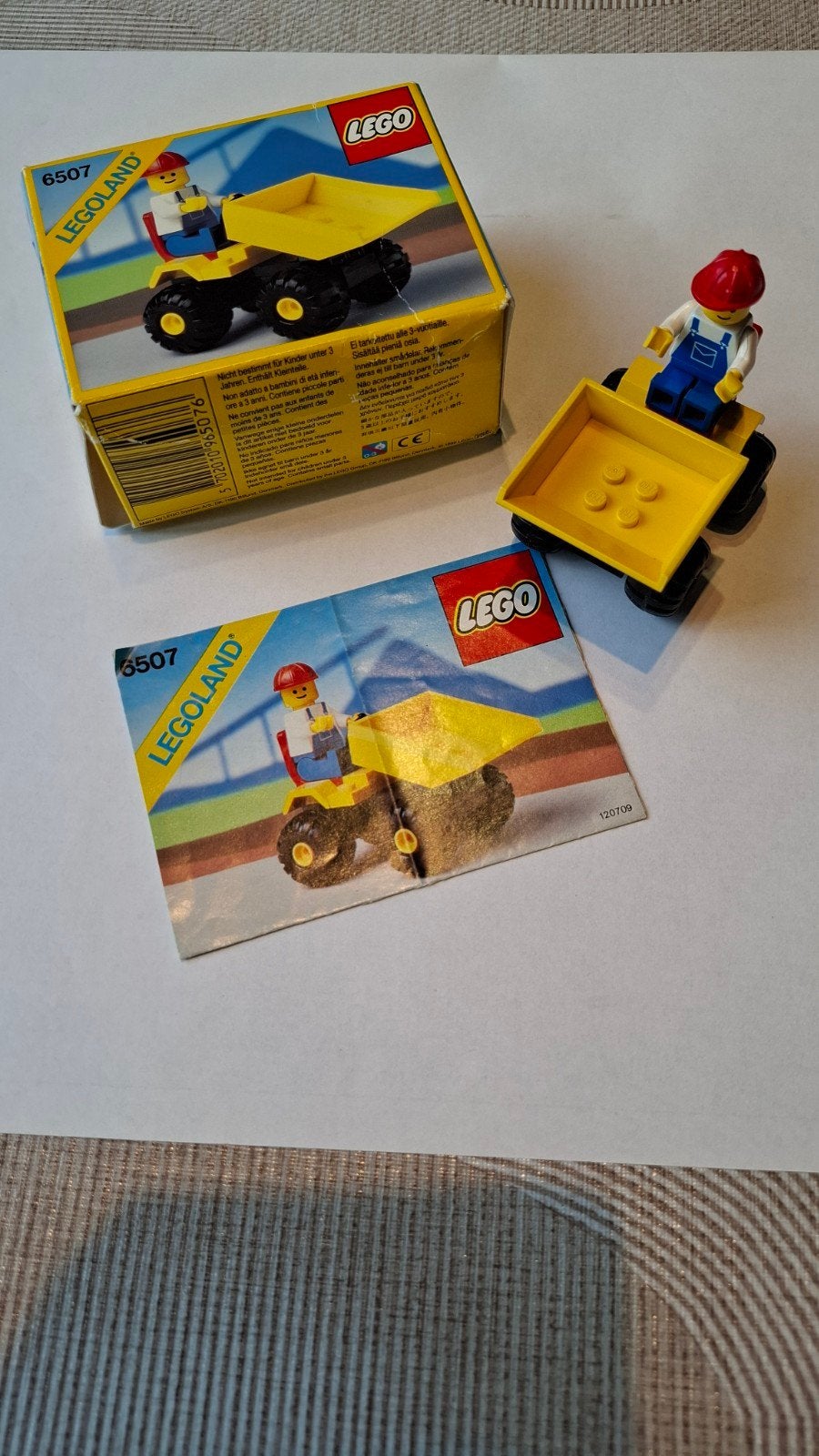 Lego Mini Dumper 6507, Enlèvement, Lego