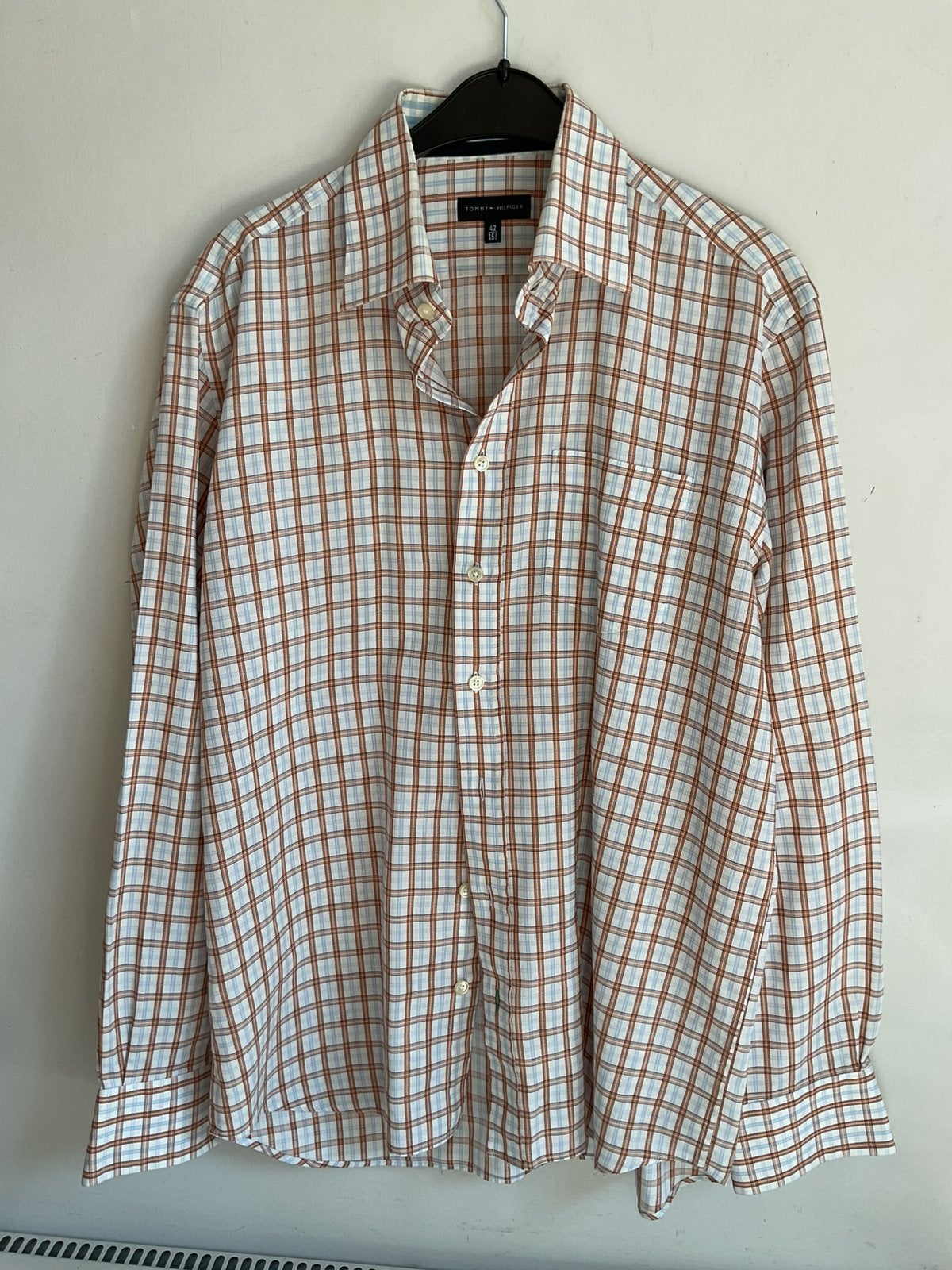 Overhemd Tommy Hilfiger , maat 42, Kleding | Heren, Overhemden, Ophalen of Verzenden, Zo goed als nieuw