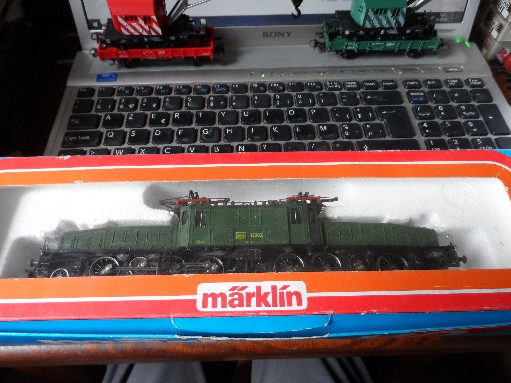 MÄRKLIN HO 3056.1 Locomotive  Type "Crocodile" Série Be 6/8", Analogique, Enlèvement ou Envoi, Utilisé, Locomotive
