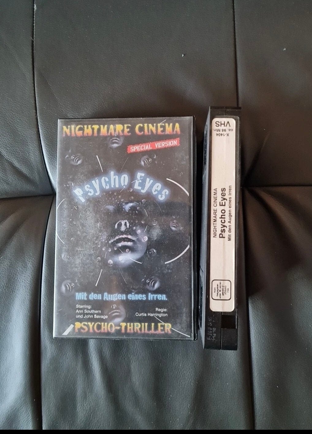 Vhs Psycho Eyes, CD & DVD, Enlèvement ou Envoi, Horreur, VHS