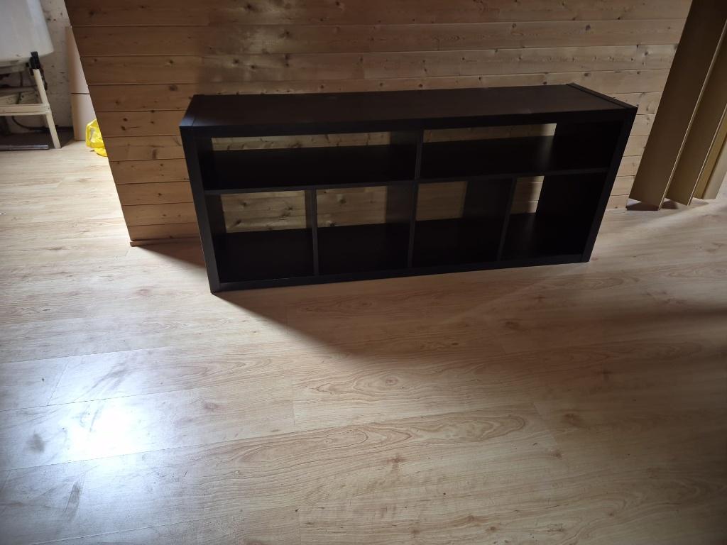 tv-meubel - Zwartbruin, 25 à 50 cm, Moins de 100 cm, 100 à 150 cm, Enlèvement