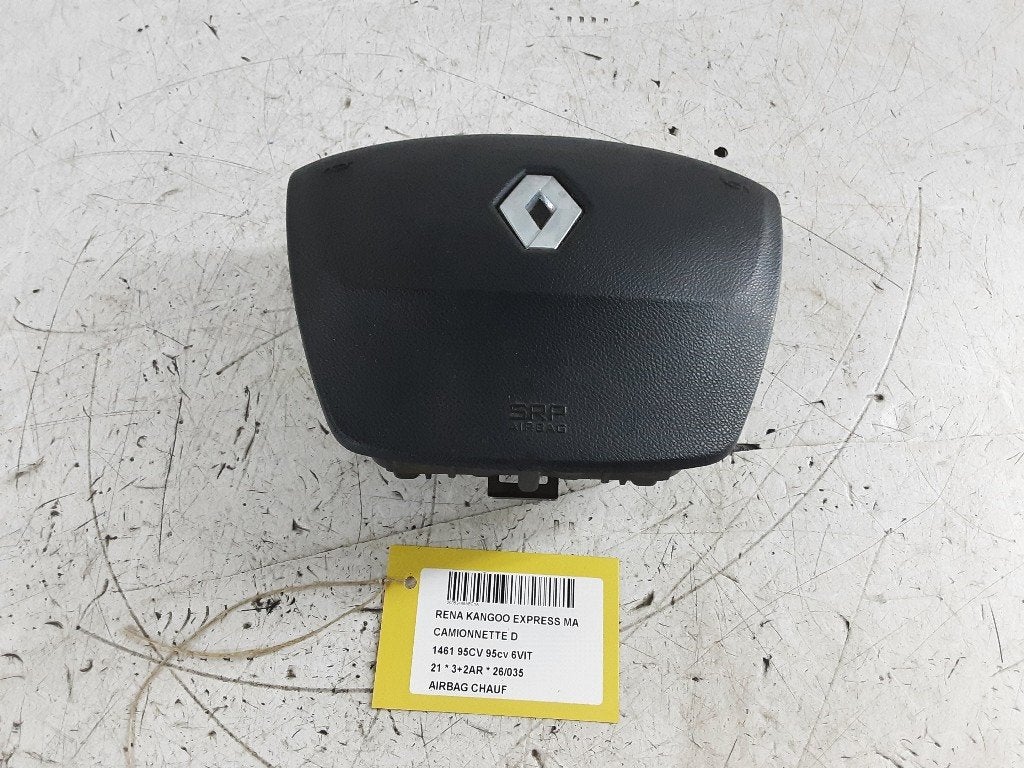 AIRBAG STUUR Renault Kangoo Express (RFK) (6106288E), Gebruikt, Renault, Peter-Huppertz-Straße 5
51063  Köln, DE, Dialog.deutschland@renault.de