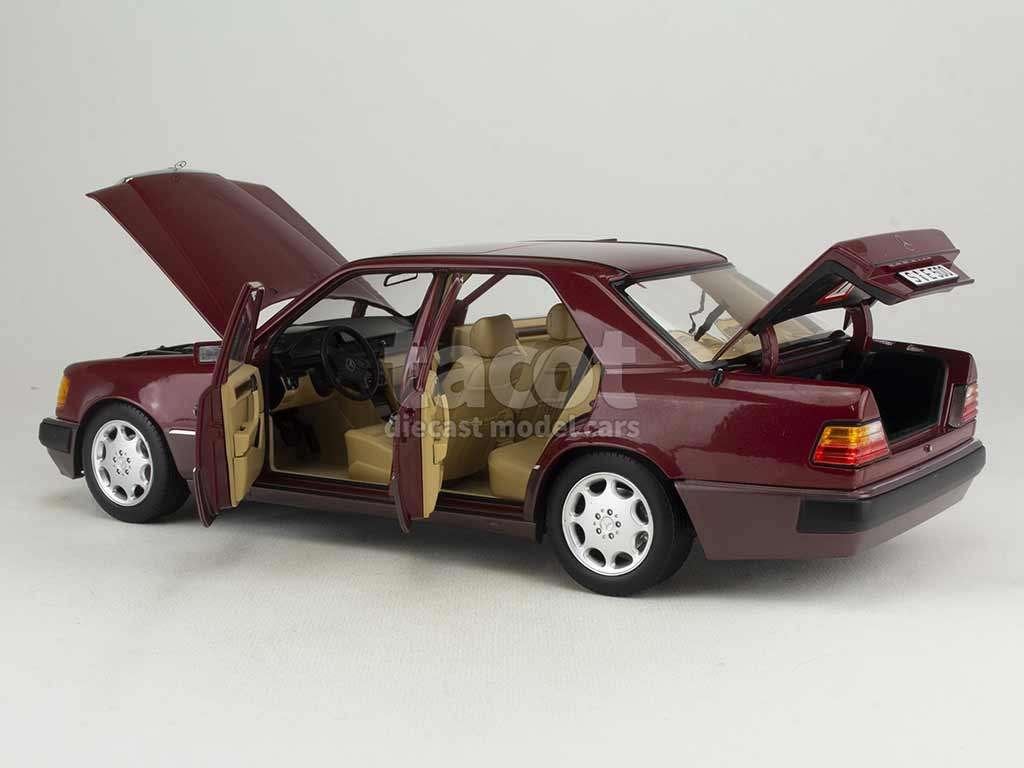 Miniature Mercedes W124 500E Norev Red Almandine Neuf Dealer, Enlèvement ou Envoi, Norev