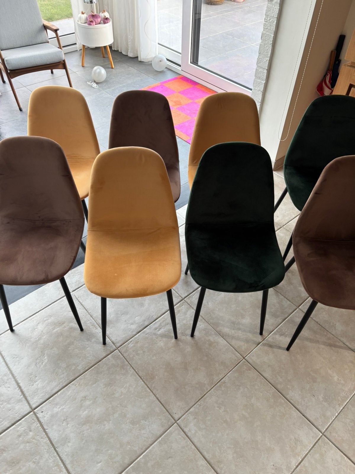 Stoelen, Huis en Inrichting, Ophalen, Zo goed als nieuw, Overige kleuren, Overige materialen