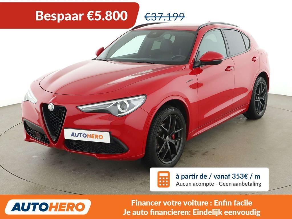 Alfa Romeo Stelvio 2.0 Turbo Veloce Q4 (bj 2022, automaat), Auto's, Alfa Romeo, Automaat, Euro 6, https://public.car-pass.be/vhr/5889f7f4-e350-4913-aaba-7299f3bf88c4