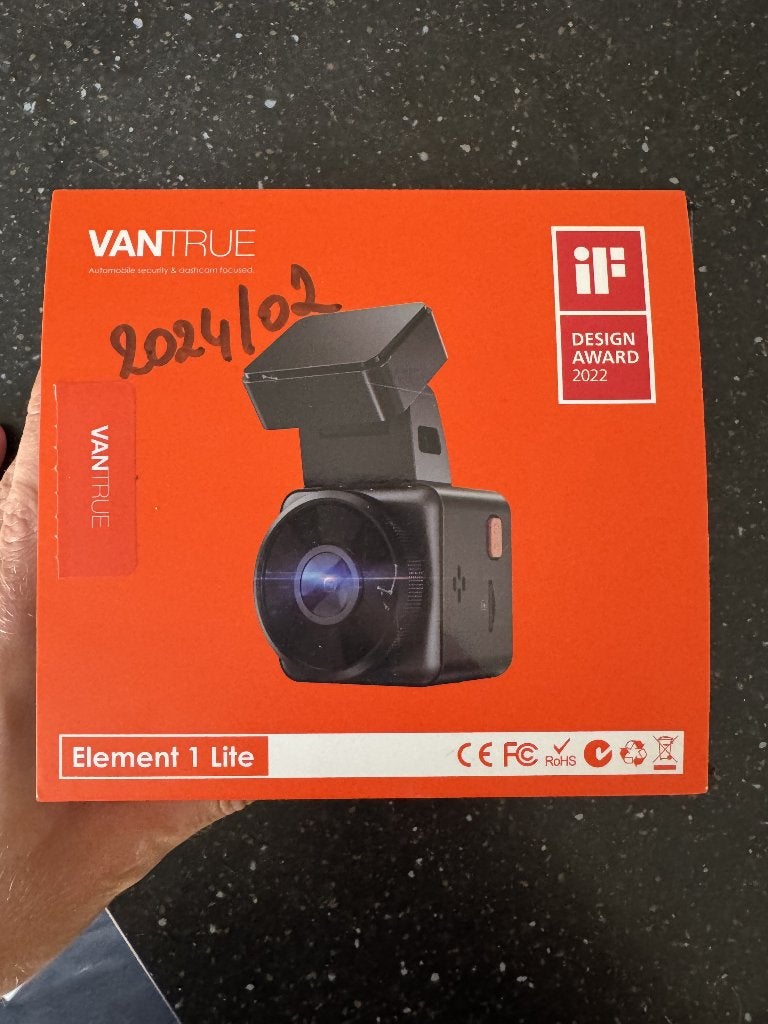 Vantrue Dashcam (E1 Lite, Full HD, GPS), Autos : Divers, Enlèvement ou Envoi, Comme neuf