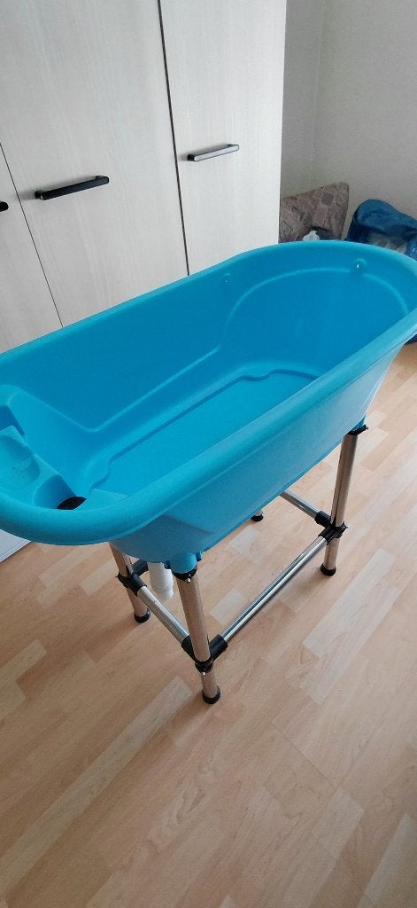 Mini Tub Hondenbad - blauw - 94 x 50 x 90 cm, Dieren en Toebehoren, Topmast, Ophalen, Zo goed als nieuw, Overige typen
