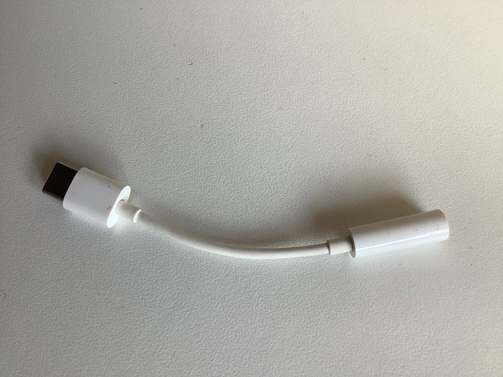 Câble adaptateur USB C vers audio 3,5 mm, TV, Hi-fi & Vidéo, Câbles audio & Câbles de télévision, Enlèvement ou Envoi, Comme neuf