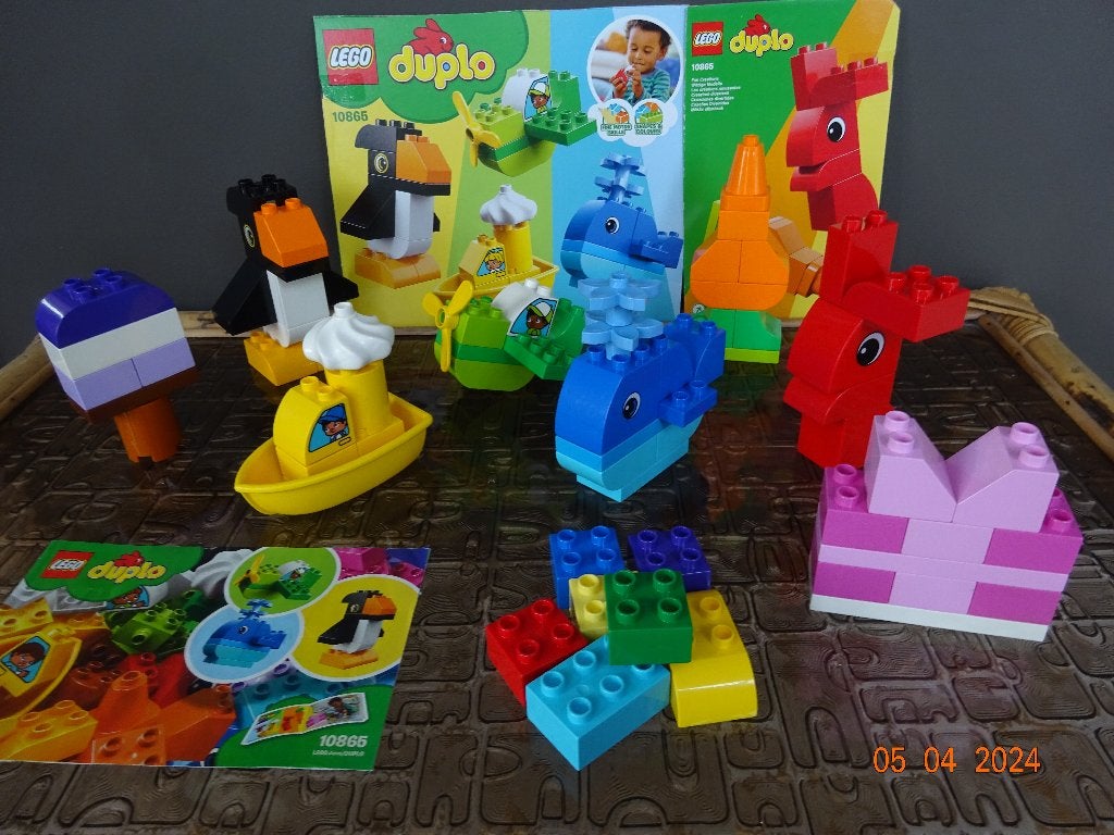 10865 DUPLO Leuke creaties *VOLLEDIG*PRIMA STAAT*, Ophalen of Verzenden, Duplo