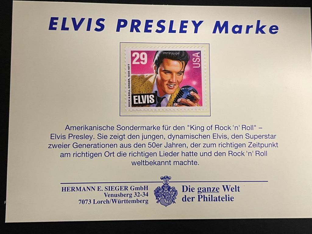 Elvis Presley - Timbre américain de 1993 en parfait état, Enlèvement ou Envoi, Non oblitéré, Amérique du Nord