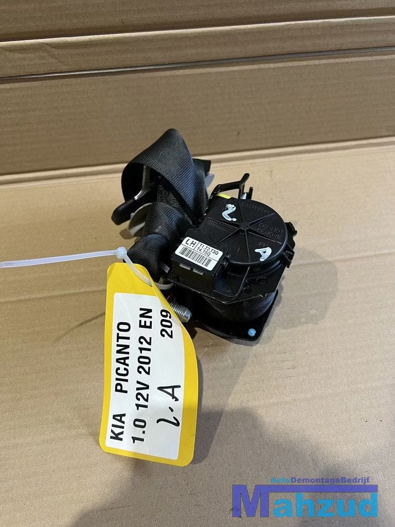 KIA PICANTO 2 Links achter gordel veiligheidsgordel 2011-201, Heolleung-ro 12
06797  Seoul, Info@kia.com, Kia Corporation, Gebruikt