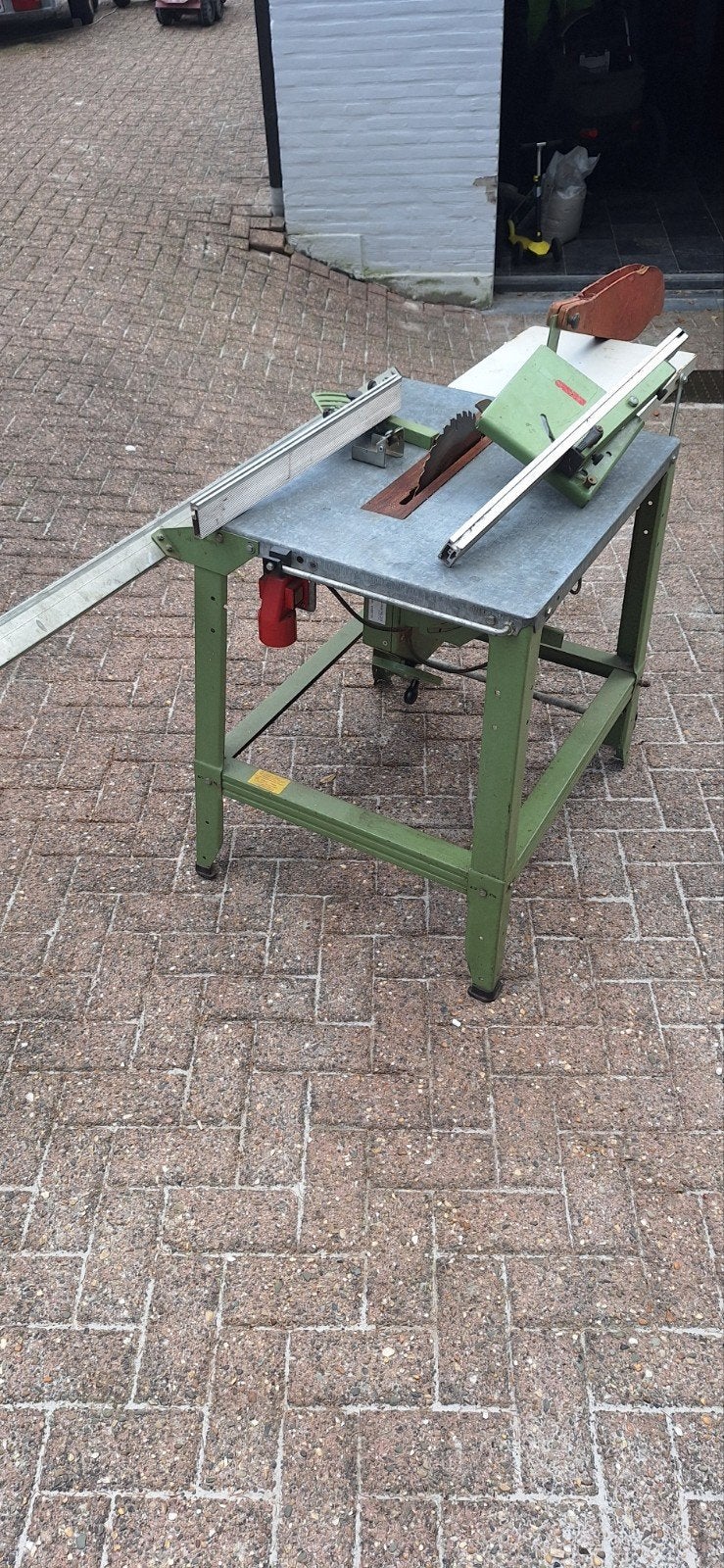 Tafelcirkelzaag Elektra Beckum, Ophalen, Gebruikt, 70 mm of meer, Overige typen