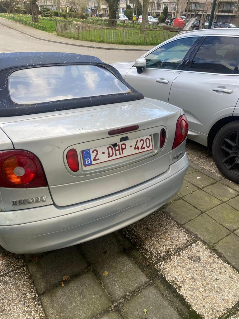 Renault Megane cabriolet, Auto's, Cabriolet, Handgeschakeld, Particulier, 20 cilinders