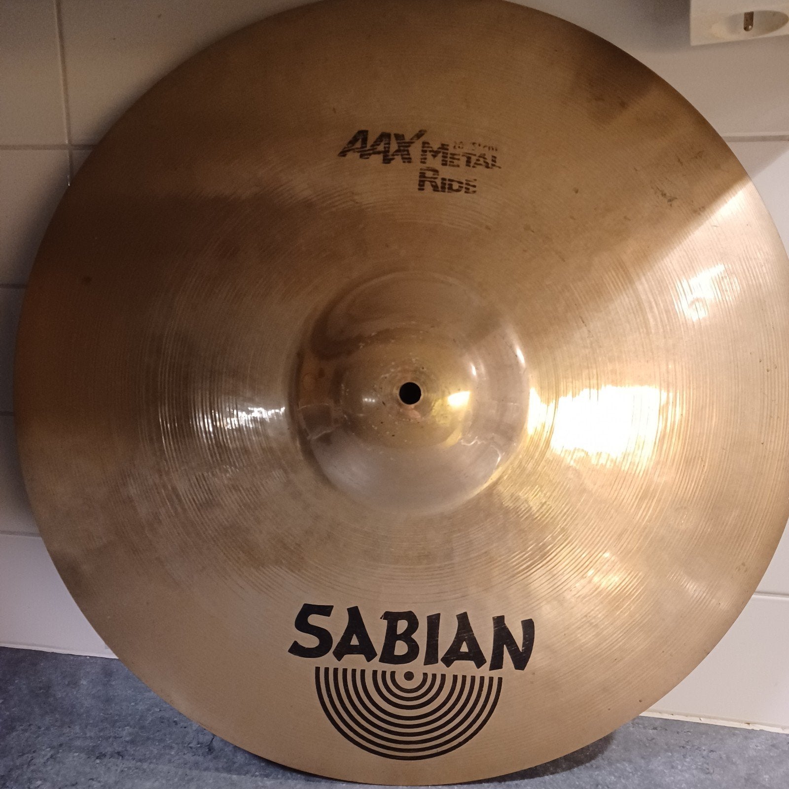 Sabian aax 20 inch metal ride voor uw drumstel, Muziek en Instrumenten, Instrumenten | Toebehoren, Ophalen of Verzenden, Gebruikt