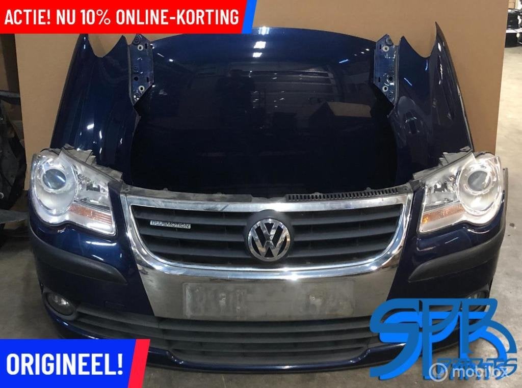 TOURAN II 1T CADDY FACELIFT Voorkop LD5Q Tdi Tsi FRONT KOP, Gebruikt, Volkswagen, Ophalen of Verzenden, Volkswagen