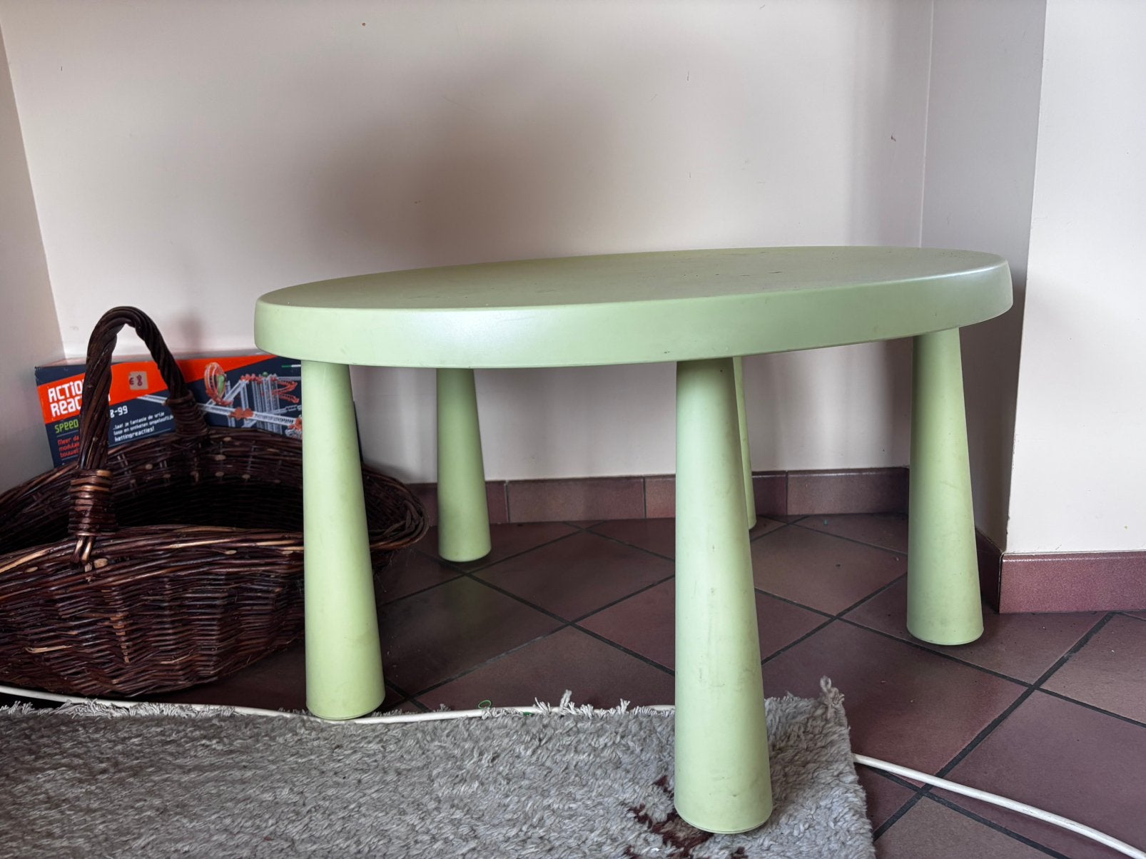 Gratis speeltafel IKEA, Ophalen, Gebruikt