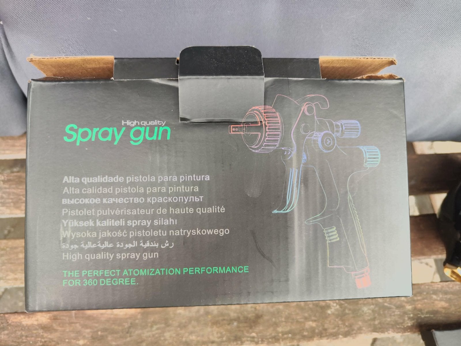 Spuitpistool, Ophalen, Nieuw