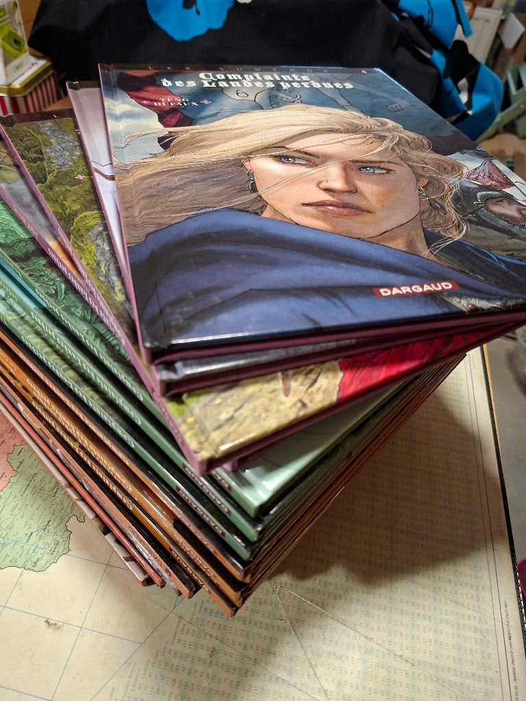 Complainte des Landes Perdues - Série complète- 15 vol - TBE, Boeken, Complete serie of reeks, Ophalen of Verzenden, Zo goed als nieuw