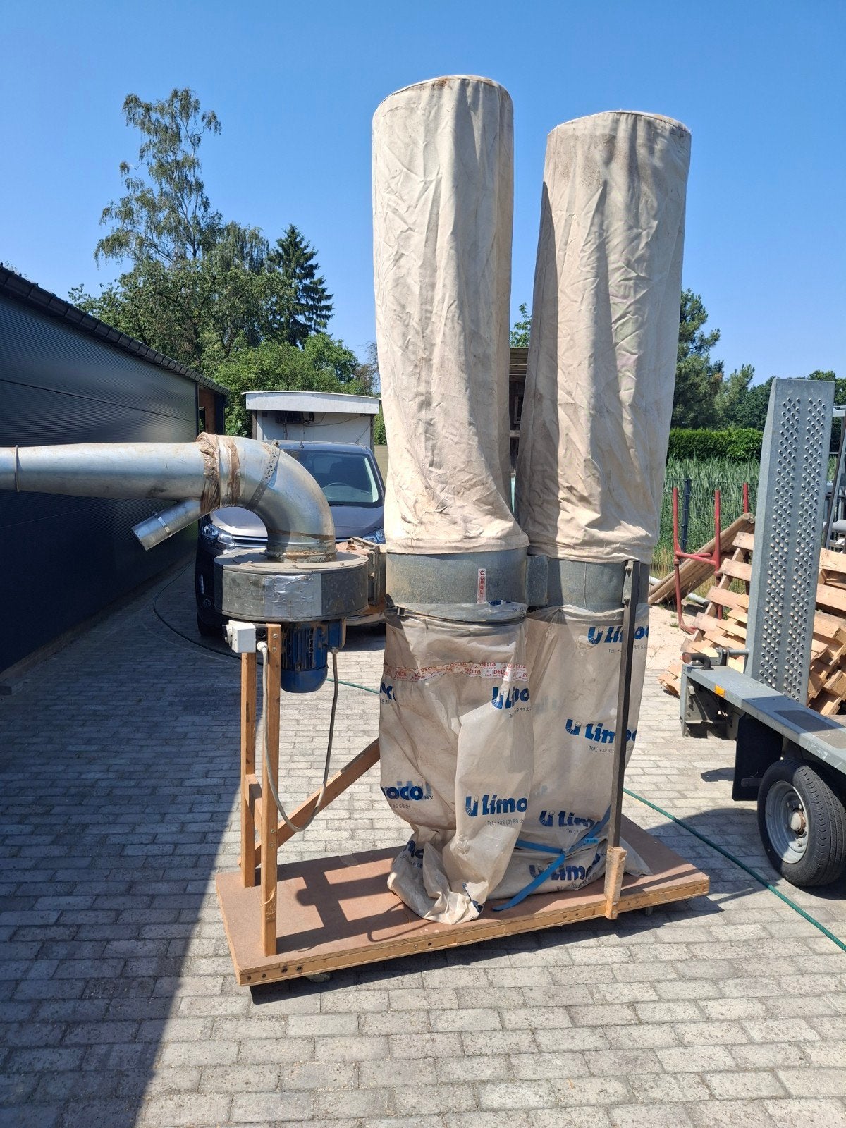 Stofafzuiging, Doe-het-zelf en Bouw, Ventilatie en Afzuiging, Ophalen