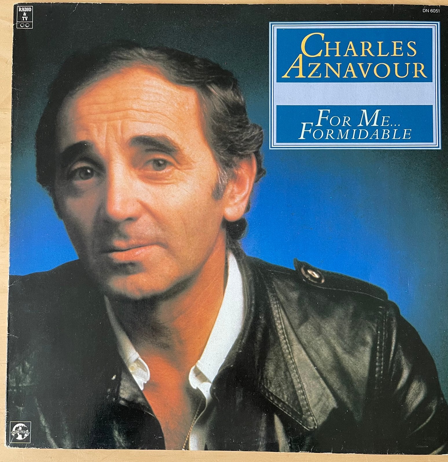 LP Charles Aznavour For Me Formidable, Ophalen of Verzenden, 1980 - 1989, Gebruikt, 12 inch