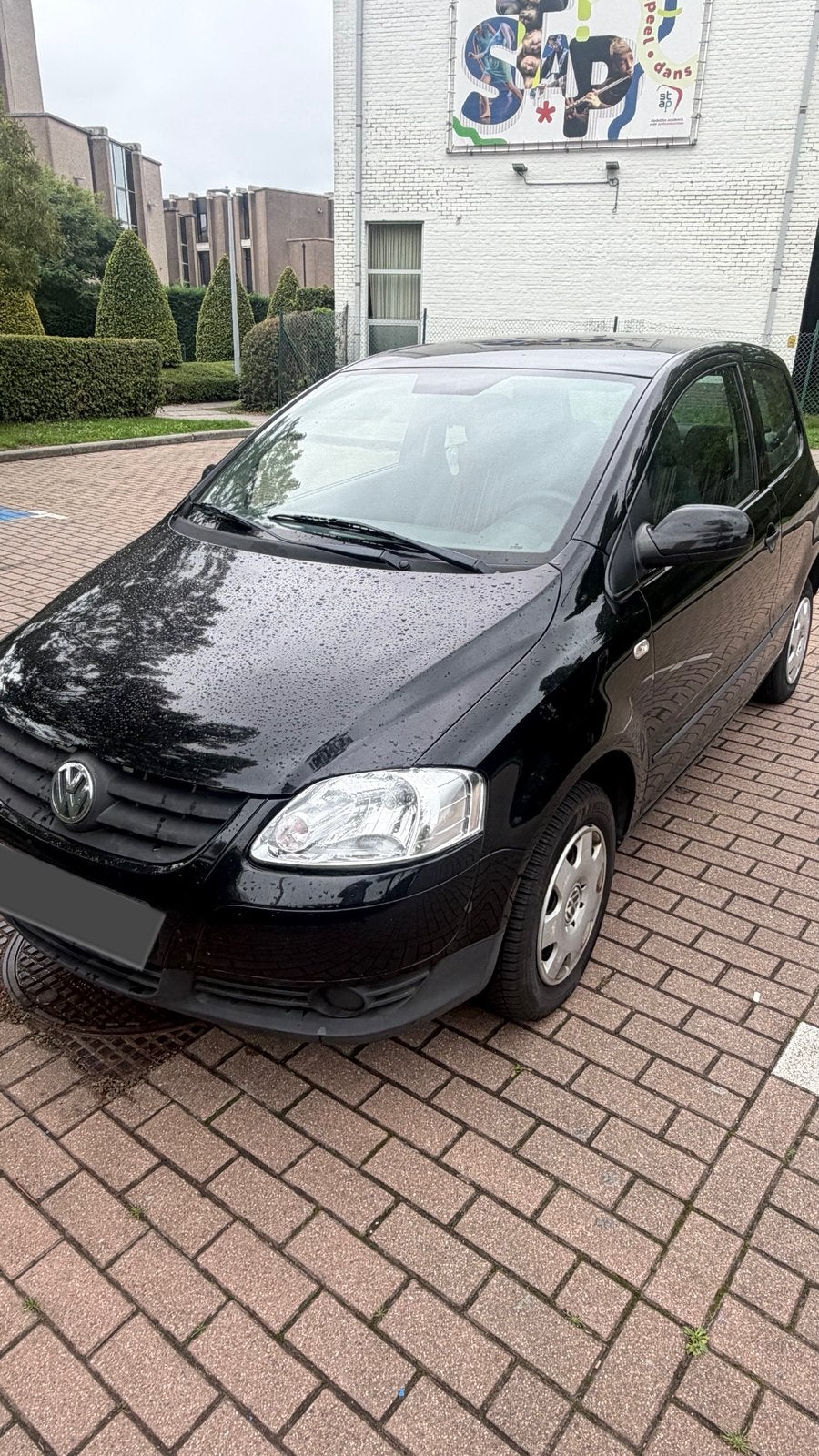 Vw Fox 2007 1.2 Airco 158xxx, Auto's, Zwart, Overige kleuren, Handgeschakeld, Particulier