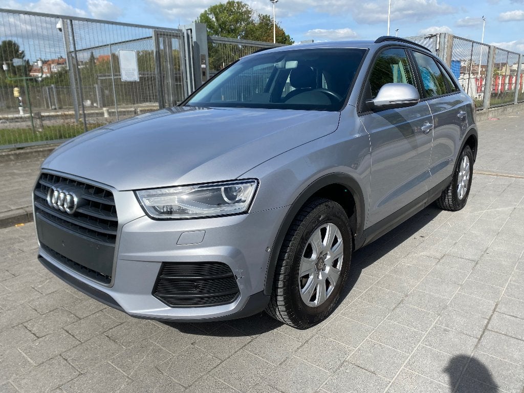 Audi Q3 1.4 TFSI 150pk euro6 b 1er prop full service Audi, Autos, Argent ou Gris, Achat, Entretenue par le concessionnaire, 5 portes