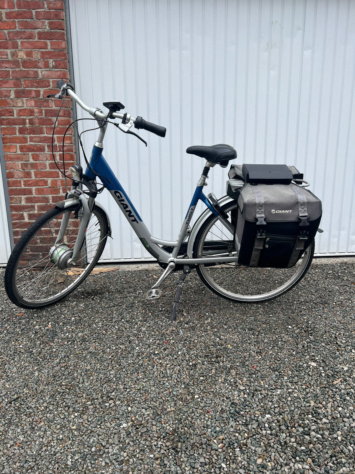 Elektrische fiets giant met dubbele baterijen, Ophalen, Zo goed als nieuw, Giant