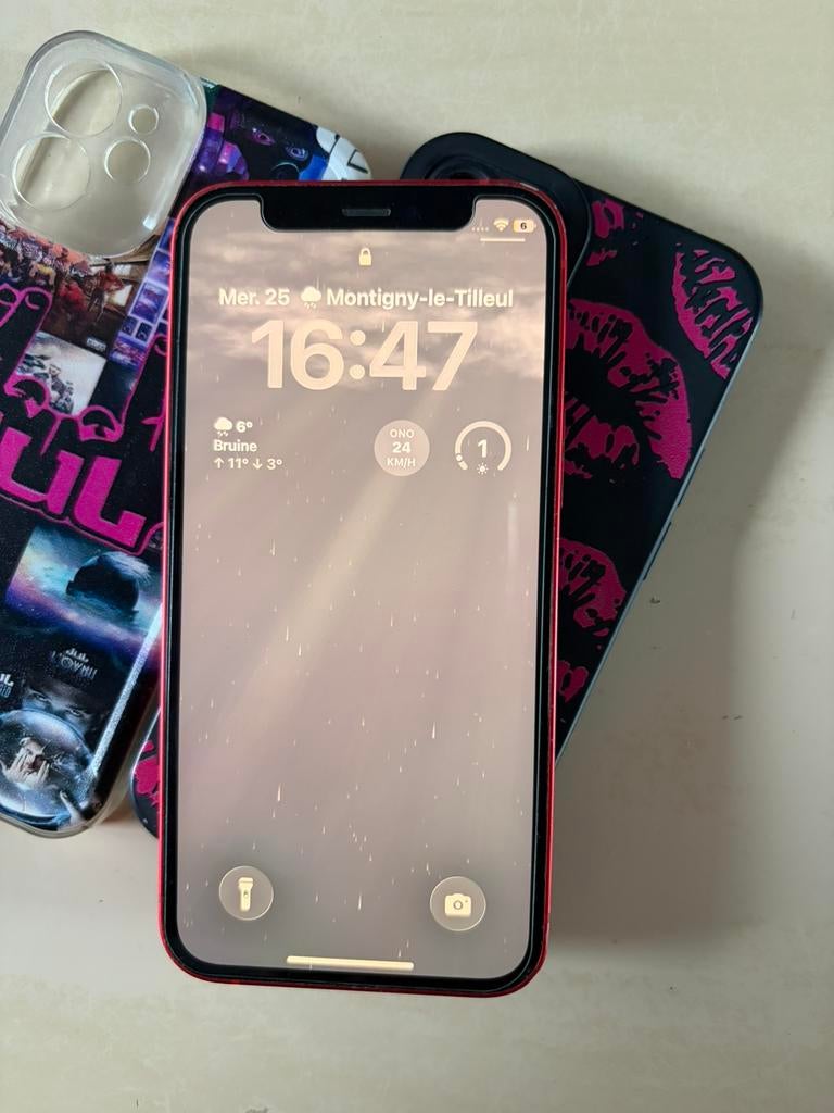 Iphone 12 mini Red 64Gb, Télécoms, Enlèvement, Utilisé, 64 GB, IPhone 12 Mini