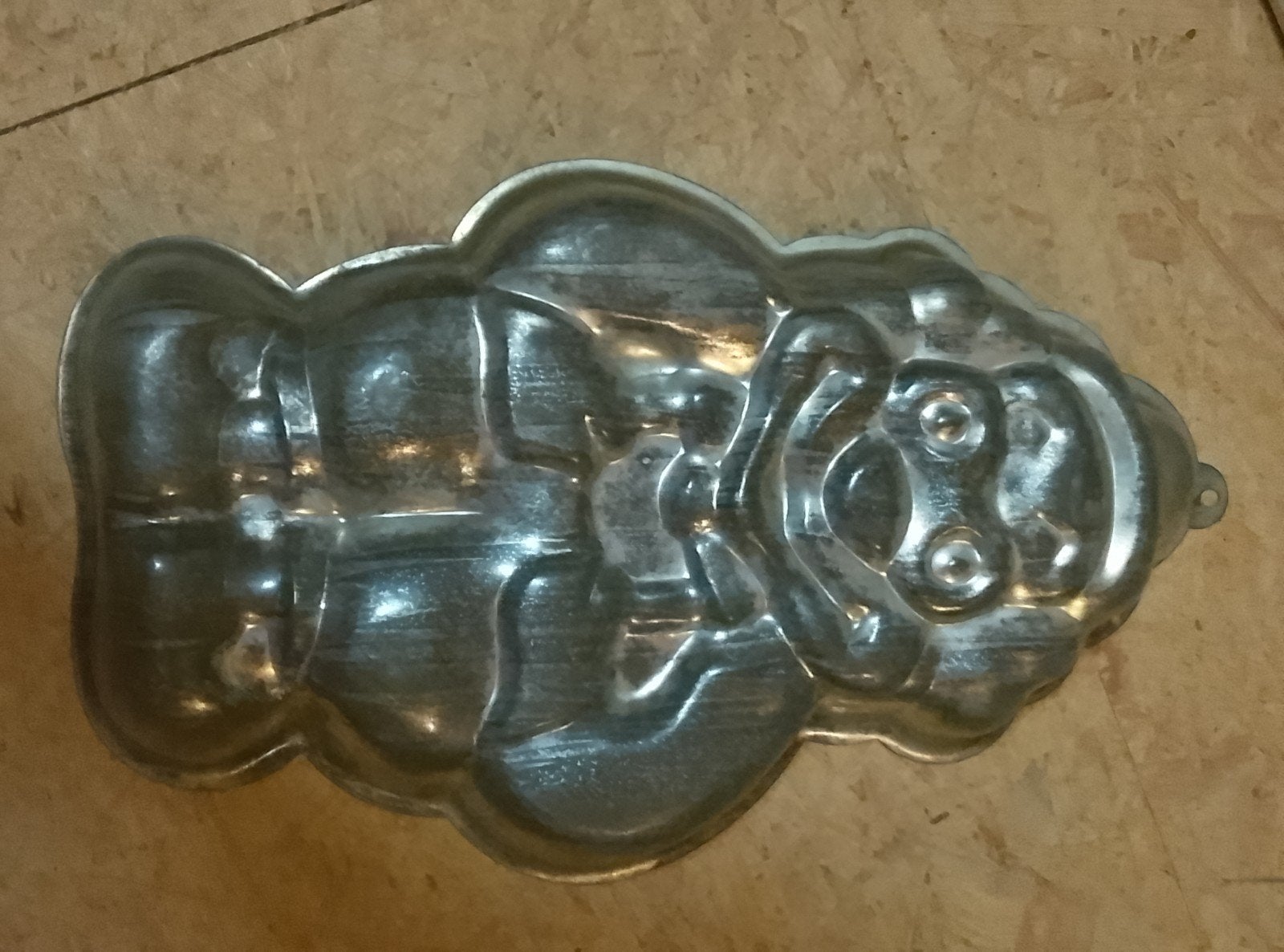 metalen grote taartvorm, Ophalen