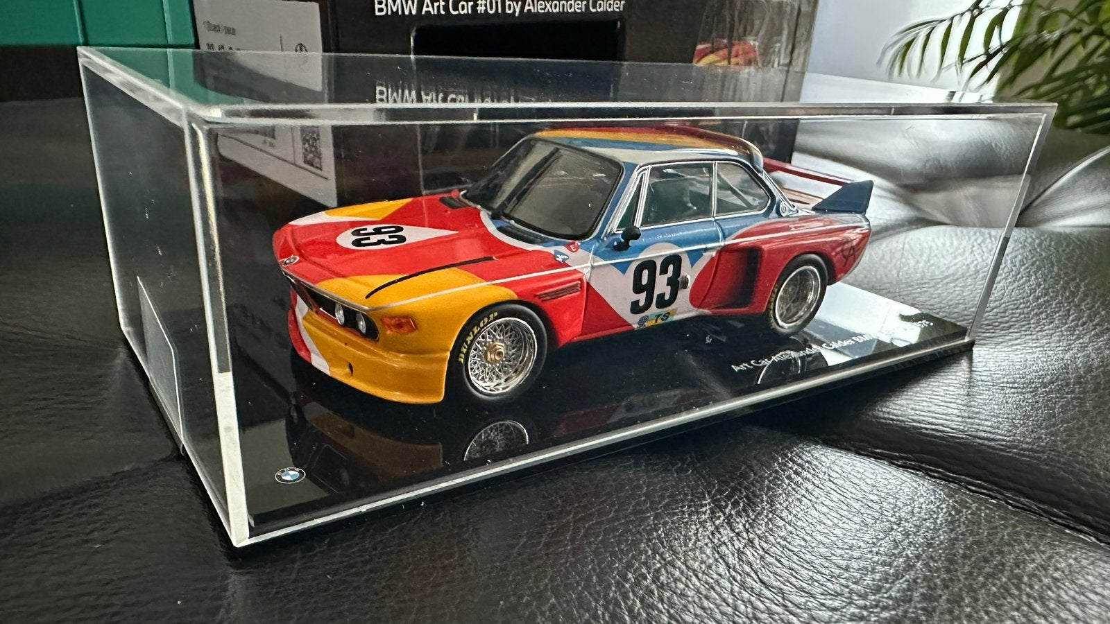 Art Car 1975 BMW 3.0 CSL Alexander Calder 1:43 Nouveau !, Enlèvement ou Envoi, Neuf, Voiture, Norev