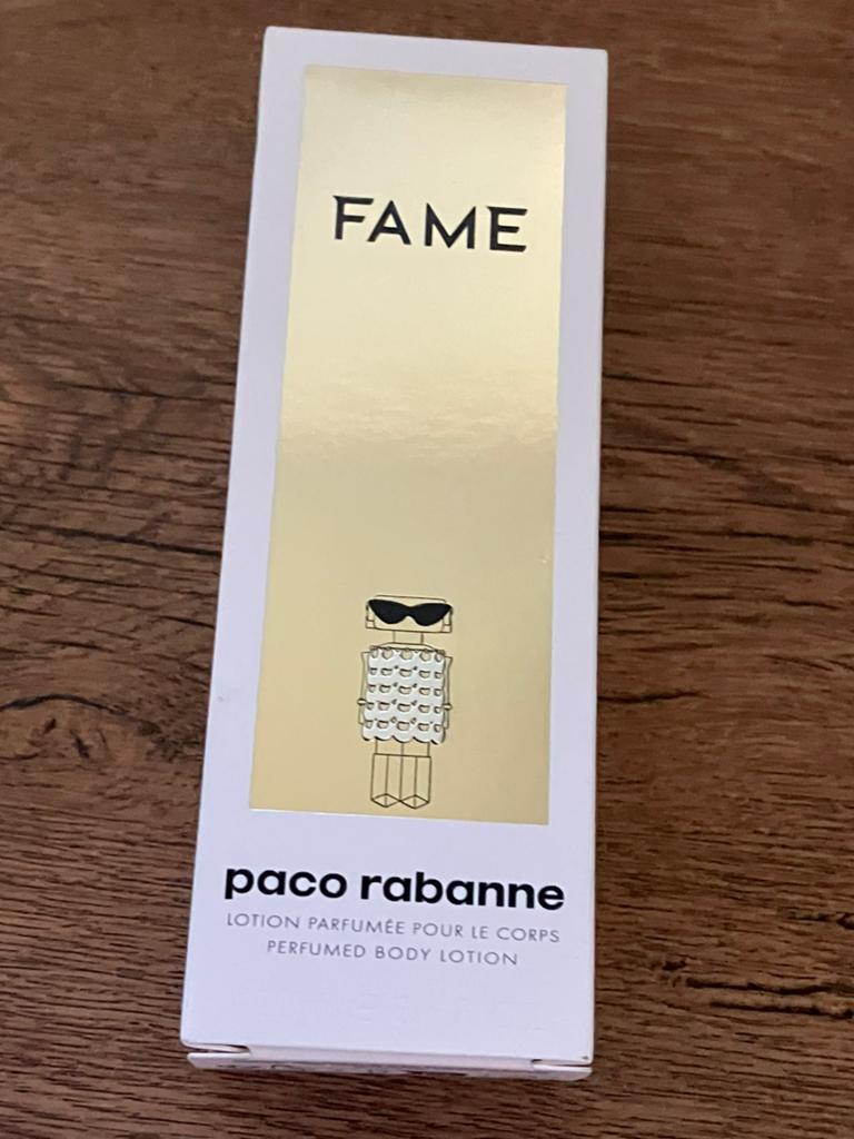 Fame body lotion paco rabanne 100 ml dames en heren, Ophalen of Verzenden, Nieuw