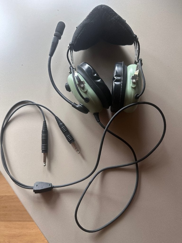 David Clark Headset H10-13.4, Computers en Software, Headsets, Inklapbare microfoon, David Clark, Ophalen of Verzenden, Zo goed als nieuw