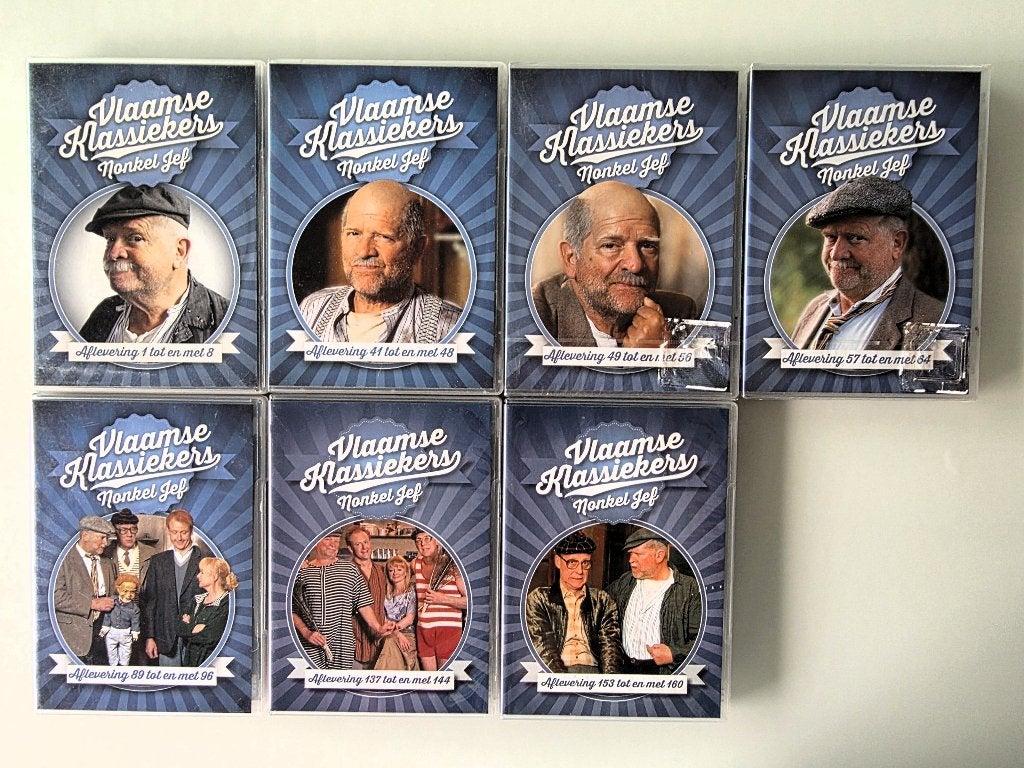 DVD boxen : Nonkel Jef,Spoed,Bompa,Slisse & Cesar, Ophalen of Verzenden