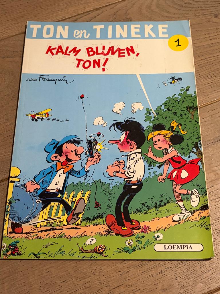 Ton en Tineke - 1 - Kalm blijven, Ton!, Boeken, Stripverhalen, Eén stripboek, Ophalen of Verzenden, Gelezen
