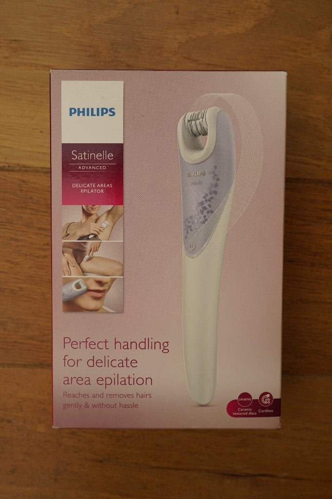 epilator Philips, Elektronische apparatuur, Ophalen of Verzenden, Zo goed als nieuw, Scheren en Epileren