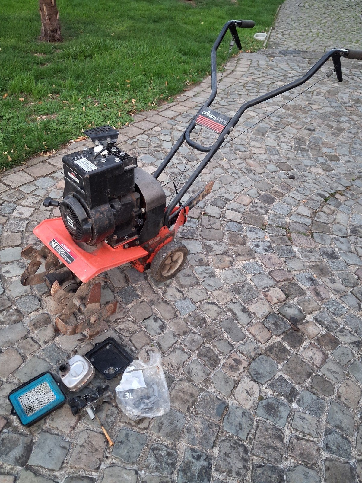 motoculteur, Enlèvement