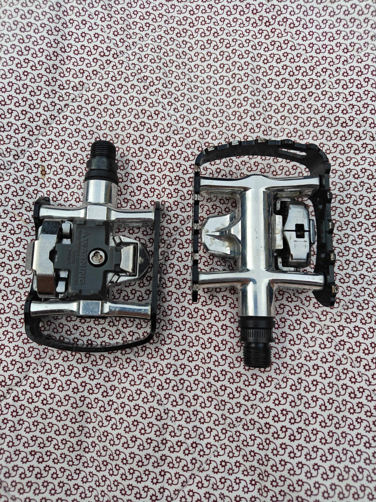 Shimano-pedalen, Staal, Zo goed als nieuw, Mountainbike, Shimano