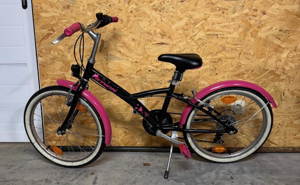 mooie 20" meisjesfiets van BTWIN, Ophalen, Gebruikt, Versnellingen, Btwin Decathlon