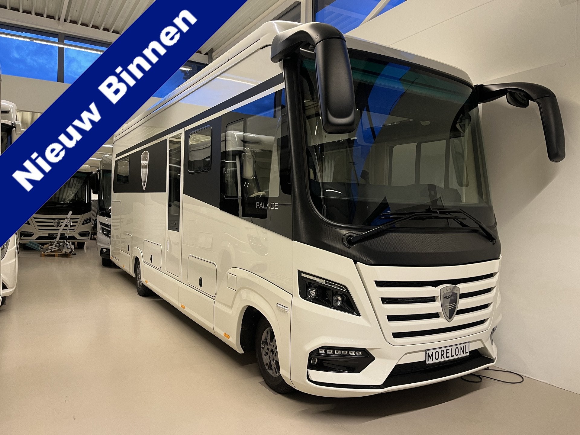 Morelo Palace 90M Retarder 210pk Aut 50.000,- korting Queens, Caravanes & Camping, Autres marques, Diesel, Automatique, Mark@niesmannbischoff.nl