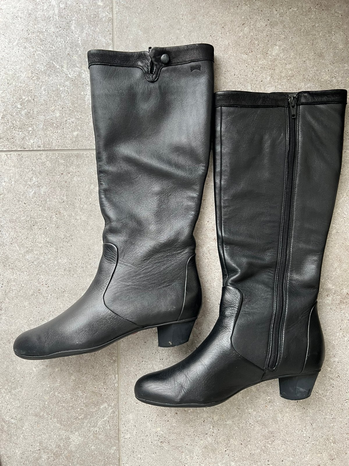 Bottes Camper taille 38 pour femmes, Enlèvement ou Envoi, Comme neuf, Bottes hautes, Noir